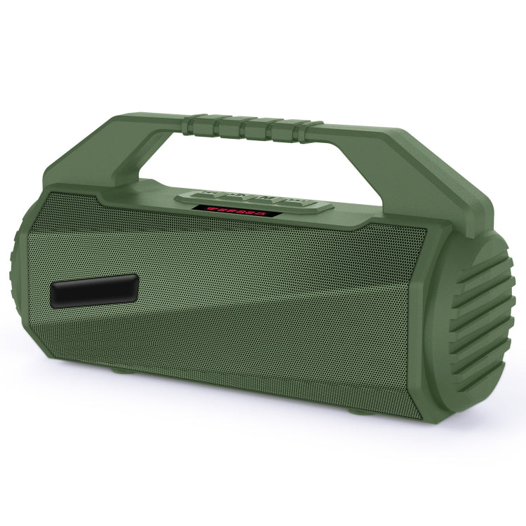 NewRixing NR-4025P with Screen Outdoor Splash-proof Water Portable Bluetooth Speaker, Support Hands-free Call / TF Card / FM / U Disk(Green) - HoMEdemic™ 