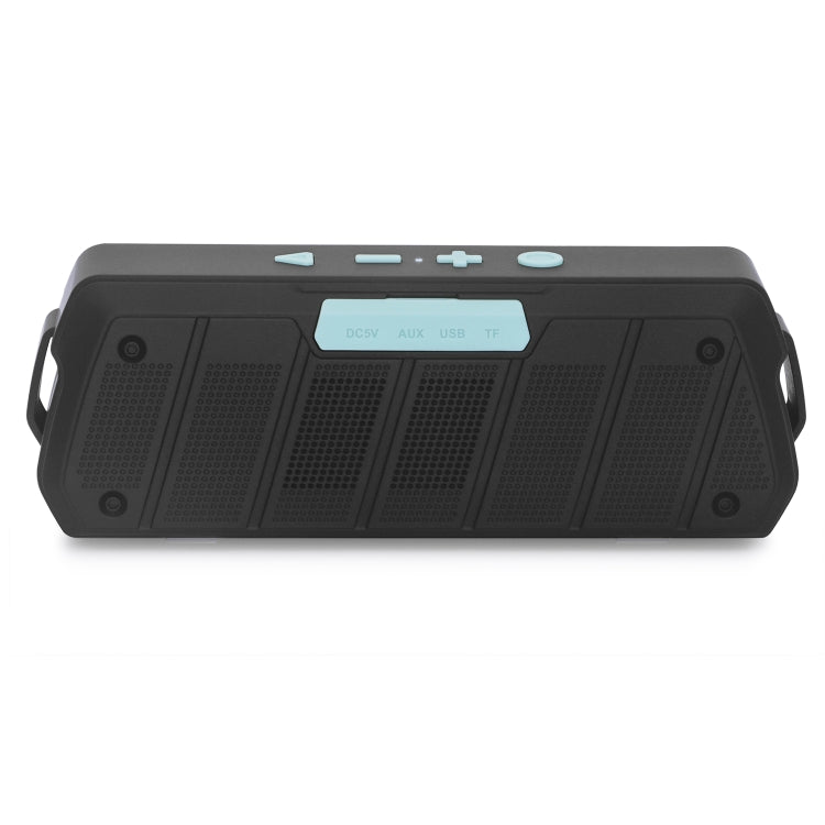 NewRixing NR-5000 IPX5 High Fidelity Bluetooth Speaker, Support Hands-free Call / TF Card / FM / U Disk(Blue) - HoMEdemic™ 
