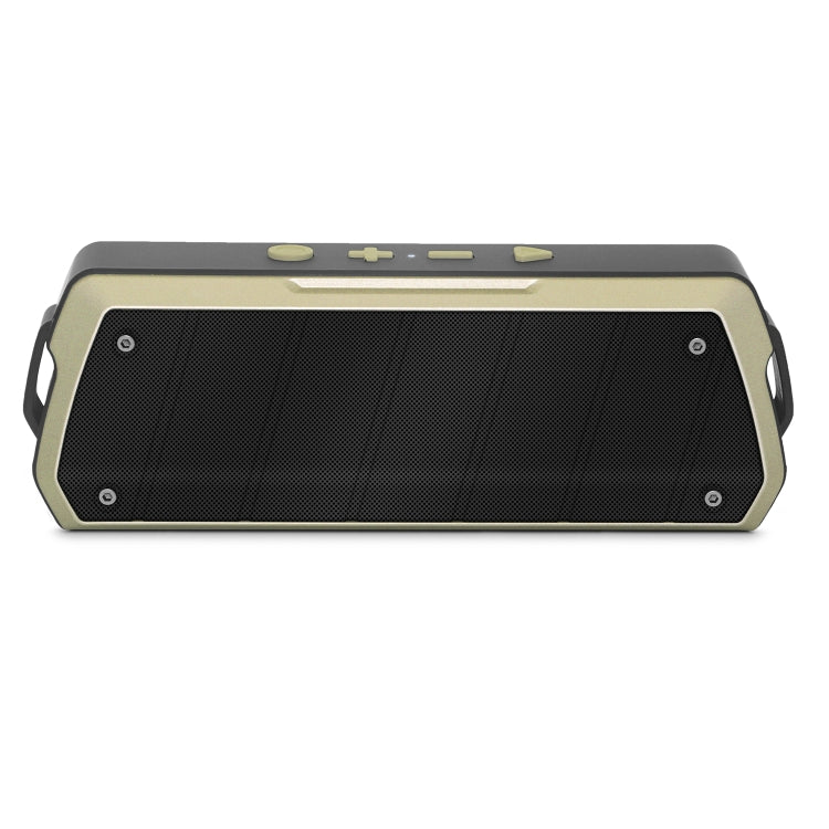 NewRixing NR-5000 IPX5 High Fidelity Bluetooth Speaker, Support Hands-free Call / TF Card / FM / U Disk(Gold) - HoMEdemic™ 