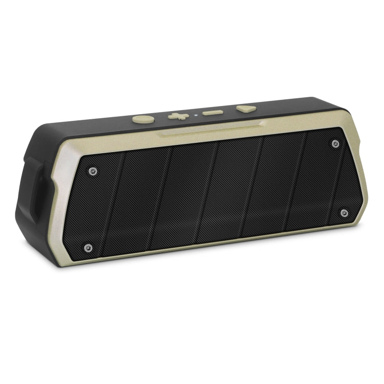 NewRixing NR-5000 IPX5 High Fidelity Bluetooth Speaker, Support Hands-free Call / TF Card / FM / U Disk(Gold) - HoMEdemic™ 