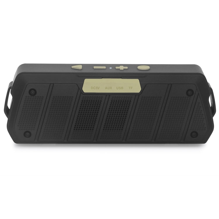 NewRixing NR-5000 IPX5 High Fidelity Bluetooth Speaker, Support Hands-free Call / TF Card / FM / U Disk(Gold) - HoMEdemic™ 