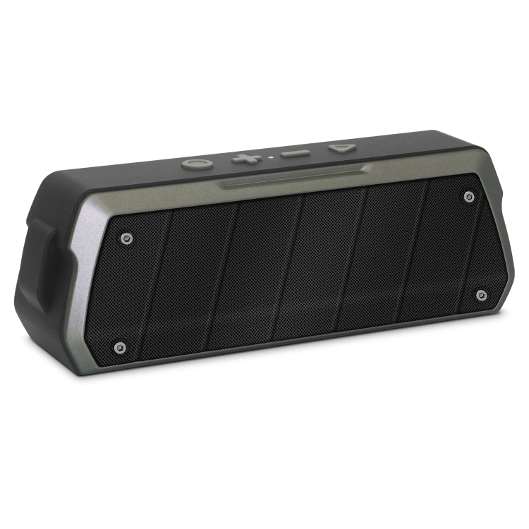 NewRixing NR-5000 IPX5 High Fidelity Bluetooth Speaker, Support Hands-free Call / TF Card / FM / U Disk(Grey) - HoMEdemic™ 