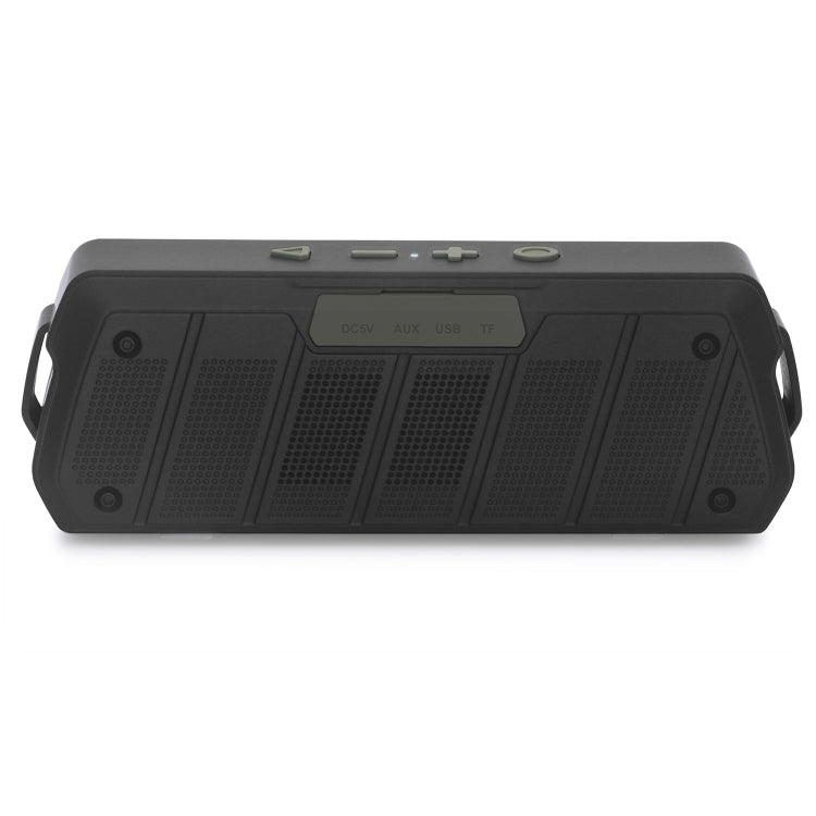 NewRixing NR-5000 IPX5 High Fidelity Bluetooth Speaker, Support Hands-free Call / TF Card / FM / U Disk(Grey) - HoMEdemic™ 