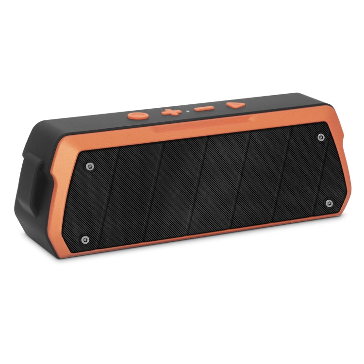 NewRixing NR-5000 IPX5 High Fidelity Bluetooth Speaker, Support Hands-free Call / TF Card / FM / U Disk(Orange) - HoMEdemic™ 