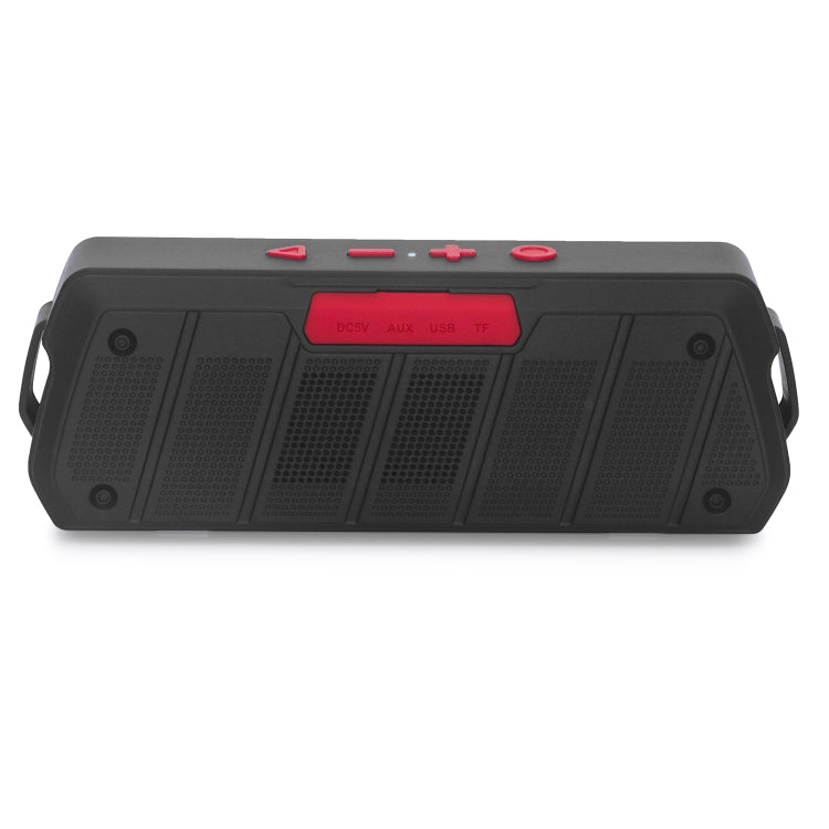 NewRixing NR-5000 IPX5 High Fidelity Bluetooth Speaker, Support Hands-free Call / TF Card / FM / U Disk(Red) - HoMEdemic™ 
