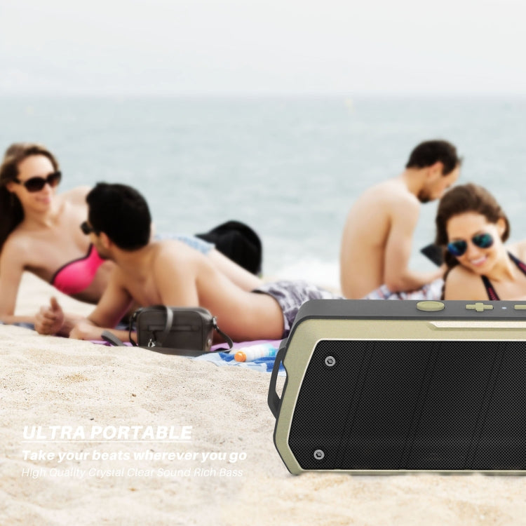 NewRixing NR-5000 IPX5 High Fidelity Bluetooth Speaker, Support Hands-free Call / TF Card / FM / U Disk(Red) - HoMEdemic™ 