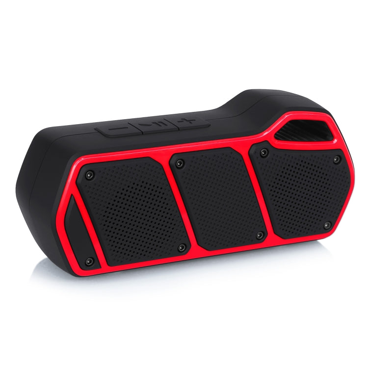 NewRixing NR-5011 Outdoor Portable Bluetooth Speakerr, Support Hands-free Call / TF Card / FM / U Disk(Red) - HoMEdemic™ 