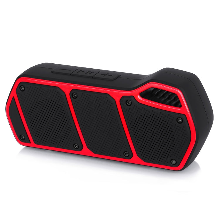 NewRixing NR-5011 Outdoor Portable Bluetooth Speakerr, Support Hands-free Call / TF Card / FM / U Disk(Red) - HoMEdemic™ 