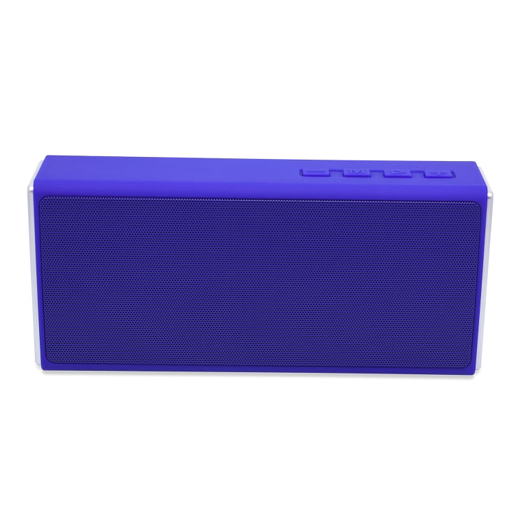 NewRixing NR-5012 Desktop Plating Bluetooth Speakerr, Support Hands-free Call / TF Card / FM / U Disk(Blue) - HoMEdemic™ 