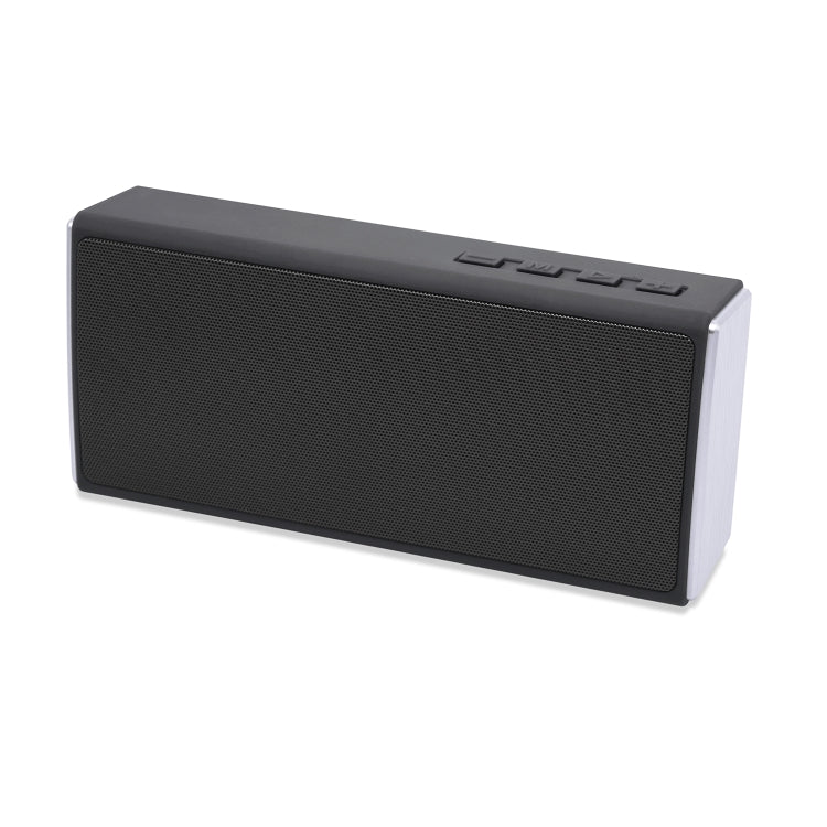 NewRixing NR-5012 Desktop Plating Bluetooth Speakerr, Support Hands-free Call / TF Card / FM / U Disk(Grey) - HoMEdemic™ 