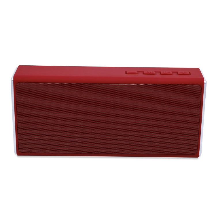 NewRixing NR-5012 Desktop Plating Bluetooth Speakerr, Support Hands-free Call / TF Card / FM / U Disk(Red) - HoMEdemic™ 