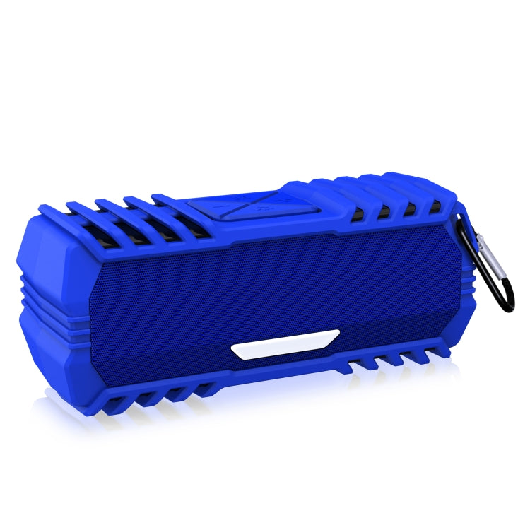 NewRixing NR-5015 Outdoor Portable Bluetooth Speakerr with Hook, Support Hands-free Call / TF Card / FM / U Disk(Blue) - HoMEdemic™ 