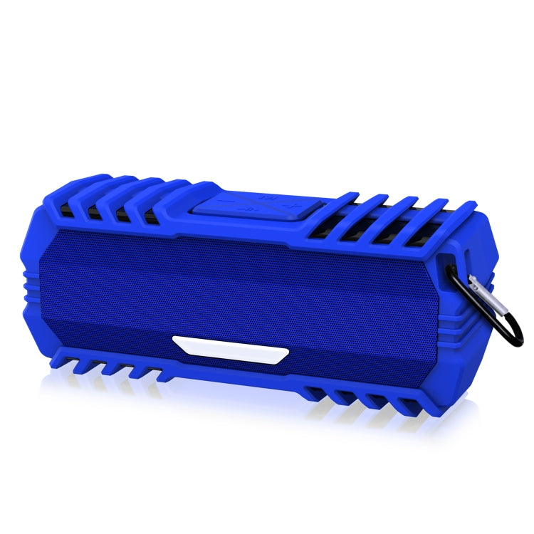 NewRixing NR-5015 Outdoor Portable Bluetooth Speakerr with Hook, Support Hands-free Call / TF Card / FM / U Disk(Blue) - HoMEdemic™ 