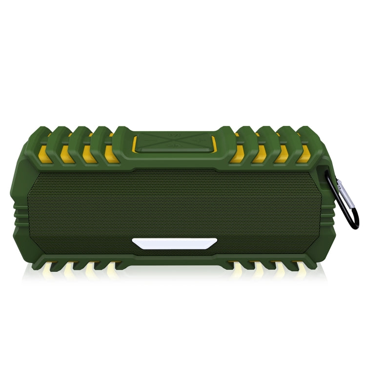NewRixing NR-5015 Outdoor Portable Bluetooth Speakerr with Hook, Support Hands-free Call / TF Card / FM / U Disk(Green) - HoMEdemic™ 
