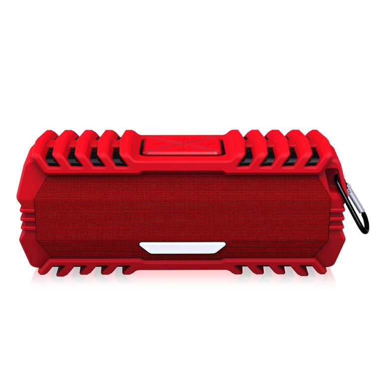 NewRixing NR-5015 Outdoor Portable Bluetooth Speakerr with Hook, Support Hands-free Call / TF Card / FM / U Disk(Red) - HoMEdemic™ 