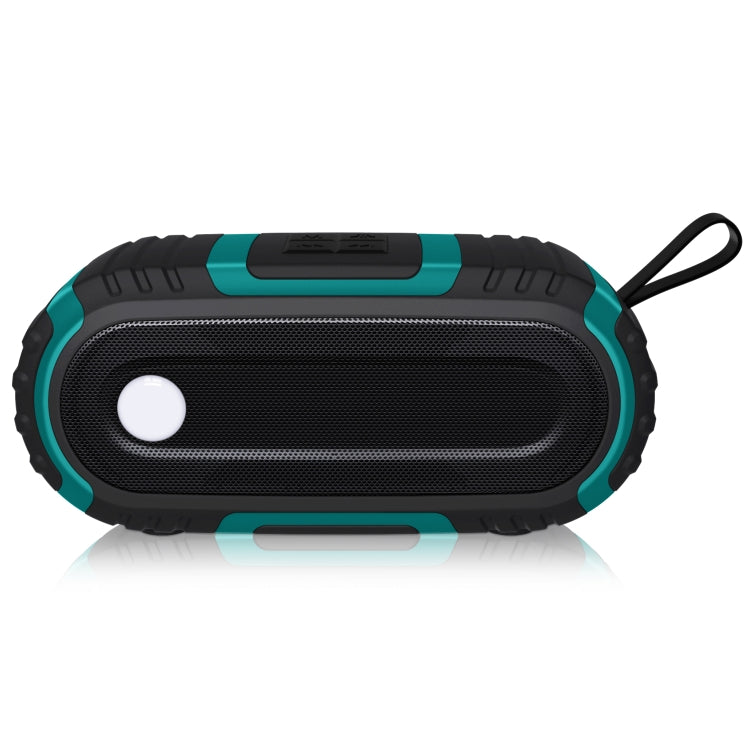 NewRixing NR-5016 Outdoor Splash-proof Water Bluetooth Speaker, Support Hands-free Call / TF Card / FM / U Disk(Green) - HoMEdemic™ 
