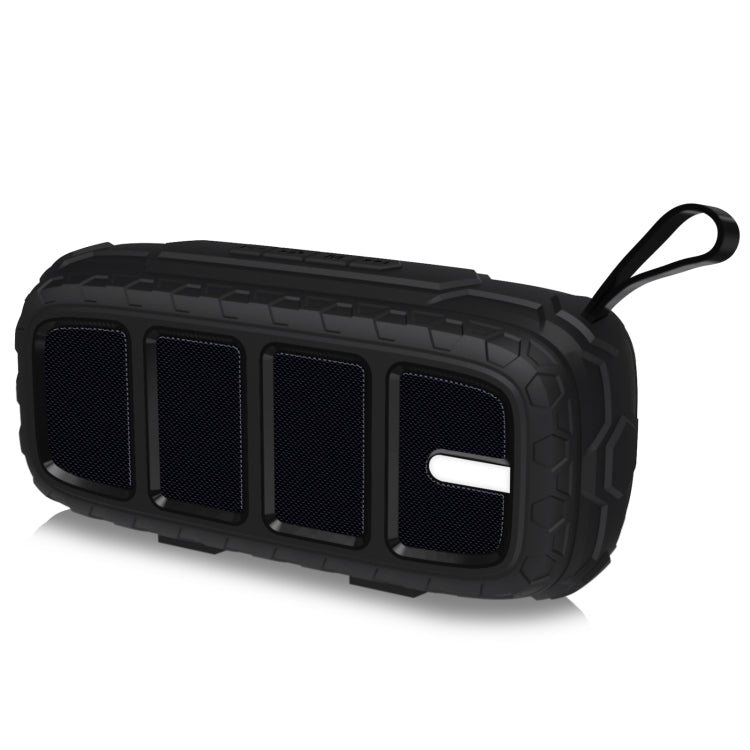 NewRixing NR-5018 Outdoor Portable Bluetooth Speaker, Support Hands-free Call / TF Card / FM / U Disk(Black) - HoMEdemic™ 