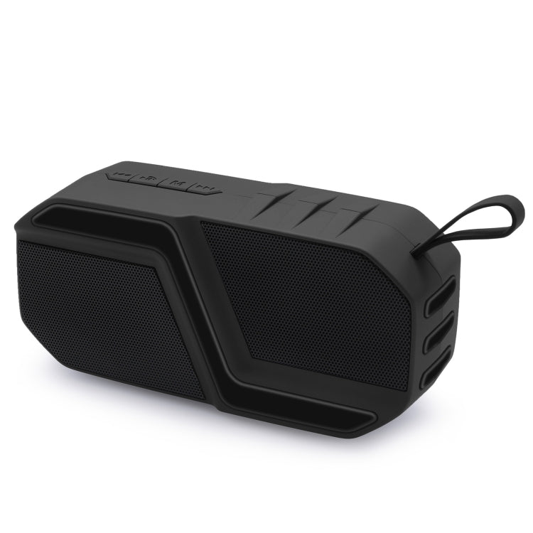 NewRixing NR-5019 Outdoor Portable Bluetooth Speaker, Support Hands-free Call / TF Card / FM / U Disk(Black) - HoMEdemic™ 