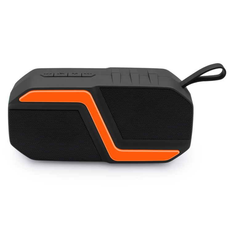 NewRixing NR-5019 Outdoor Portable Bluetooth Speaker, Support Hands-free Call / TF Card / FM / U Disk(Orange) - HoMEdemic™ 