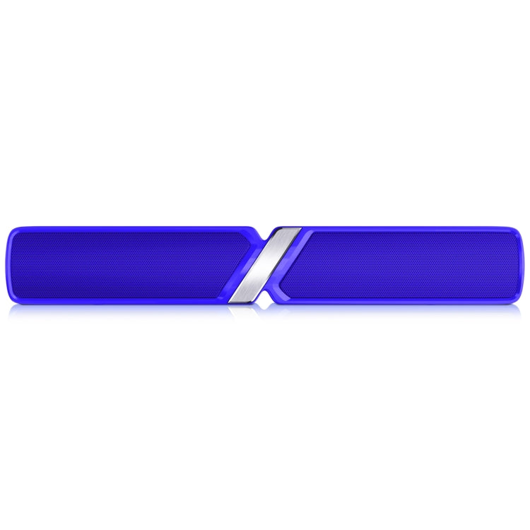NewRixing NR-6017 Outdoor Portable Bluetooth Speaker, Support Hands-free Call / TF Card / FM / U Disk(Blue) - HoMEdemic™ 