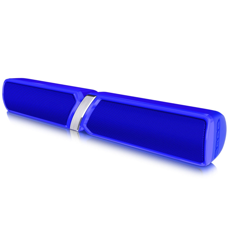 NewRixing NR-6017 Outdoor Portable Bluetooth Speaker, Support Hands-free Call / TF Card / FM / U Disk(Blue) - HoMEdemic™ 