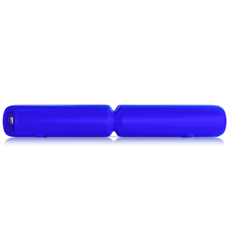NewRixing NR-6017 Outdoor Portable Bluetooth Speaker, Support Hands-free Call / TF Card / FM / U Disk(Blue) - HoMEdemic™ 