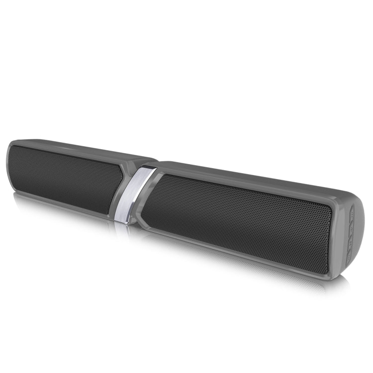 NewRixing NR-6017 Outdoor Portable Bluetooth Speaker, Support Hands-free Call / TF Card / FM / U Disk(Gray) - HoMEdemic™ 
