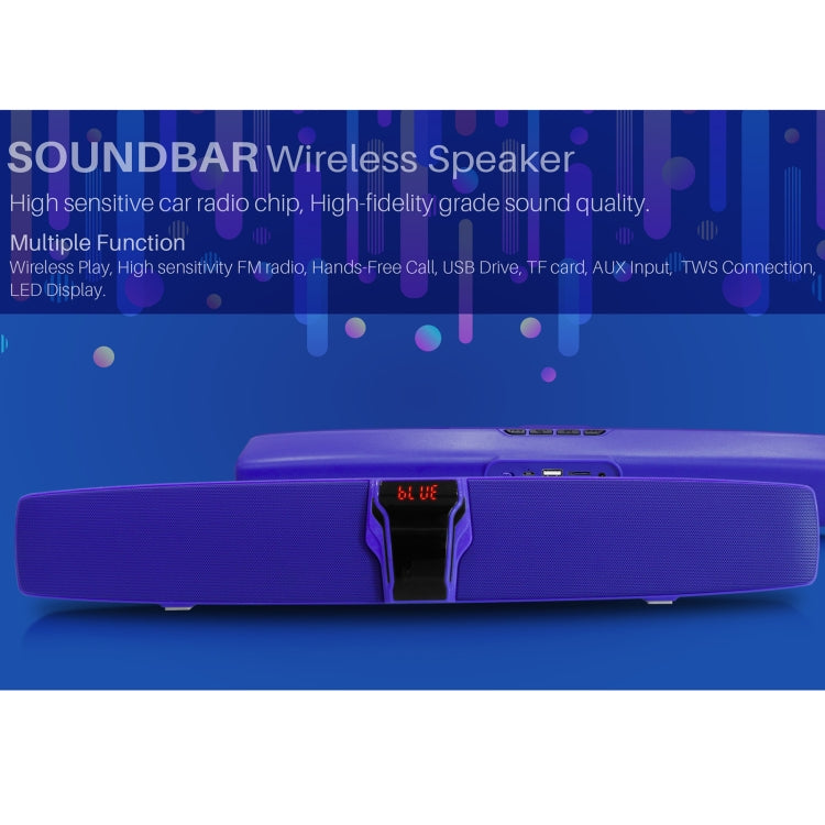 NewRixing NR-7017 Outdoor Portable Bluetooth Speaker, Support Hands-free Call / TF Card / FM / U Disk(Red) - HoMEdemic™ 