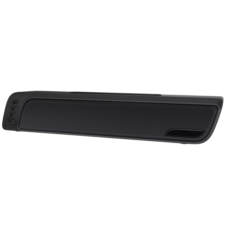NewRixing NR-7018 Outdoor Portable Bluetooth Speaker with Phone Holder, Support Hands-free Call / TF Card / FM / U Disk(Black) - HoMEdemic™ 