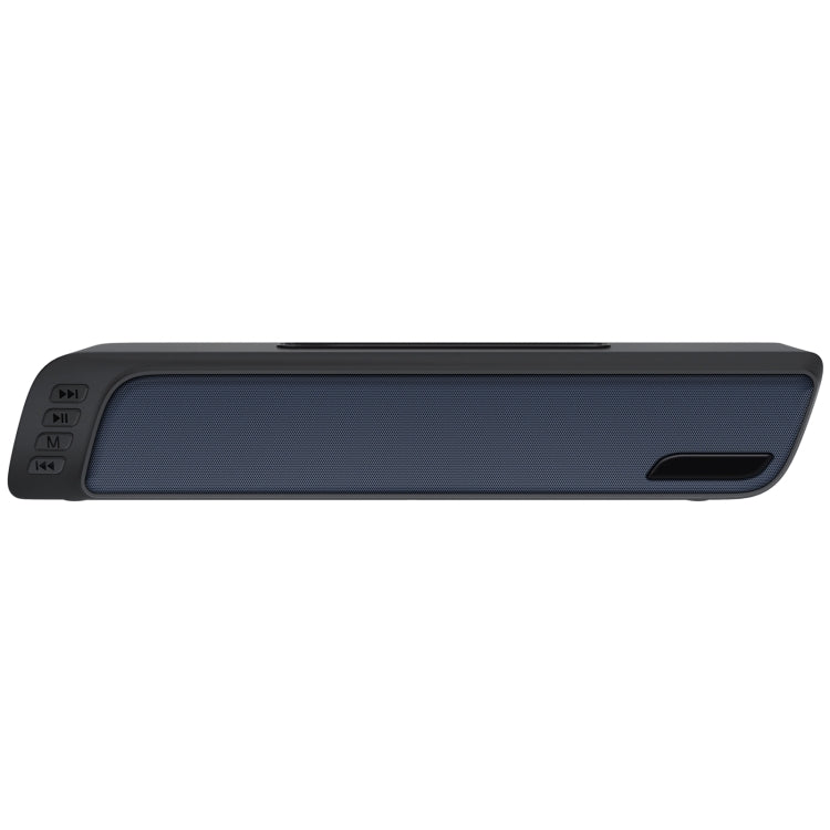 NewRixing NR-7018 Outdoor Portable Bluetooth Speaker with Phone Holder, Support Hands-free Call / TF Card / FM / U Disk(Blue) - HoMEdemic™ 