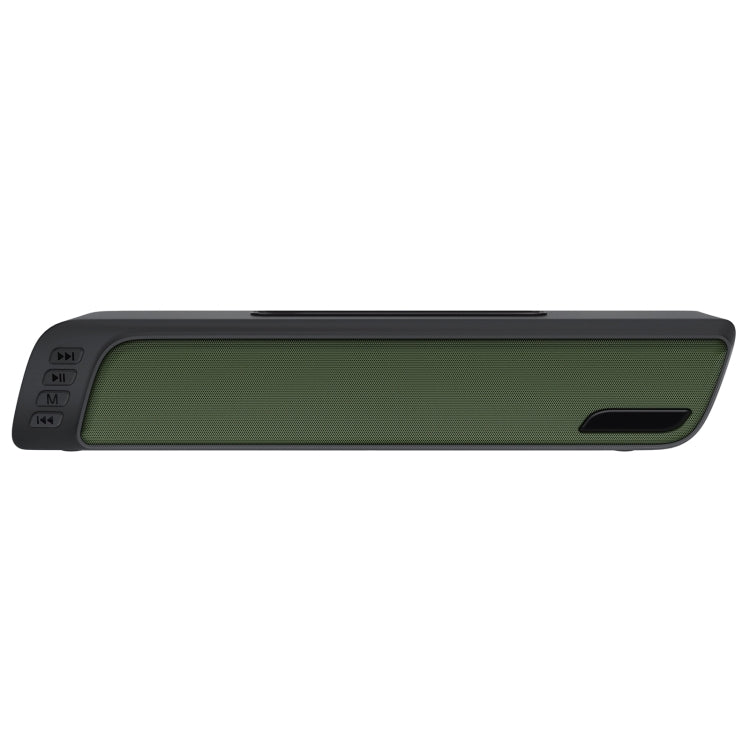 NewRixing NR-7018 Outdoor Portable Bluetooth Speaker with Phone Holder, Support Hands-free Call / TF Card / FM / U Disk(Green) - HoMEdemic™ 