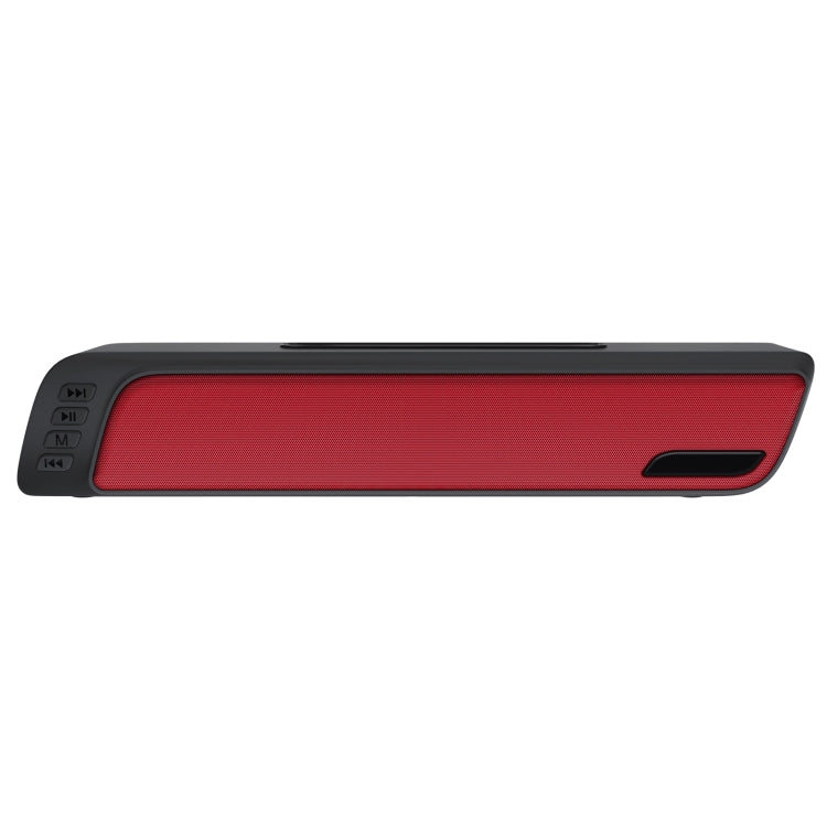NewRixing NR-7018 Outdoor Portable Bluetooth Speaker with Phone Holder, Support Hands-free Call / TF Card / FM / U Disk(Red) - HoMEdemic™ 
