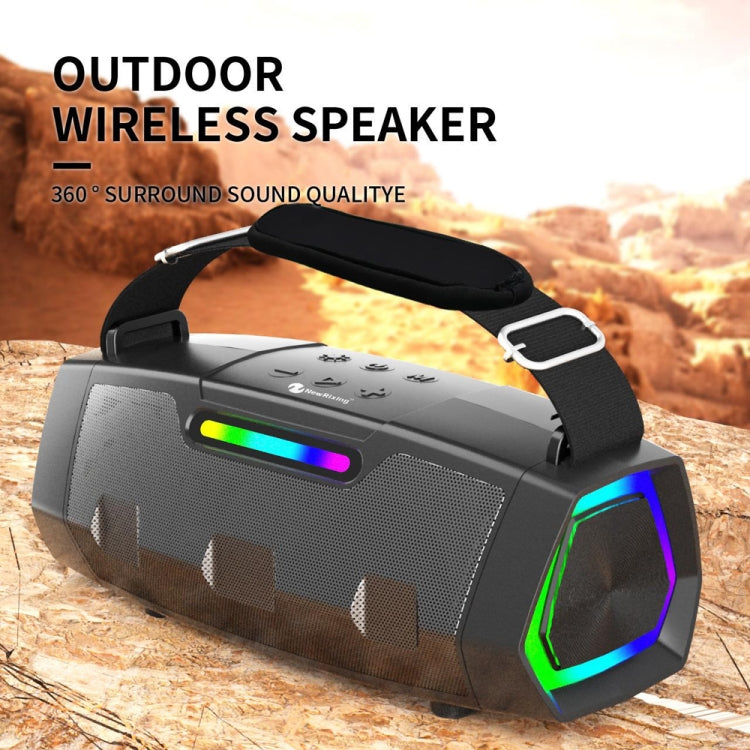 NewRixing NR2033 Portable TWS Wireless Bluetooth Speaker(Grey) - HoMEdemic™ 