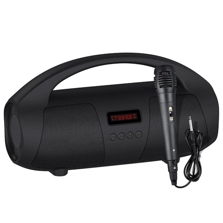 NewRixing NR2055 Wireless Portable TWS Bluetooth Speaker with Microphone(Black) - HoMEdemic™ 