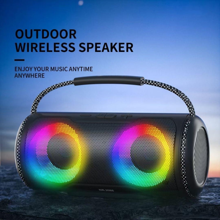 NewRixing NR2088 Wireless Portable TWS Bluetooth Speaker(Blue) - HoMEdemic™ 