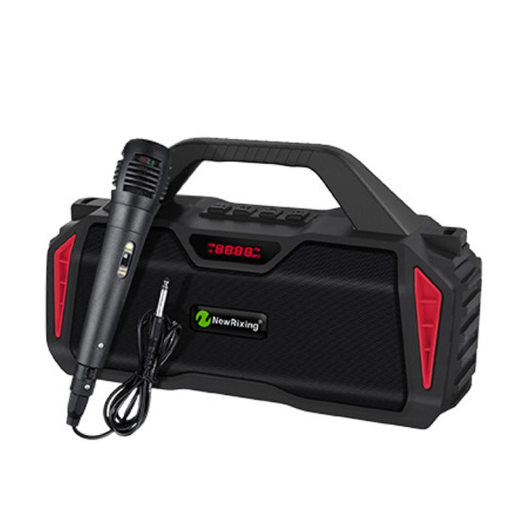 NewRixing NR6011 20W Portable Wireless Bluetooth Speaker TWS Subwoofer(Red) - HoMEdemic™ 