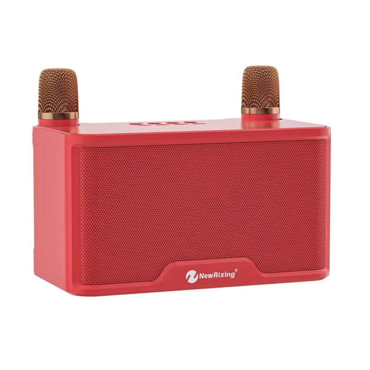 NewRixing NR8088 Wireless Microphone TWS Handheld Noise Reduction Smart Bluetooth Speaker(Red) - HoMEdemic™ 