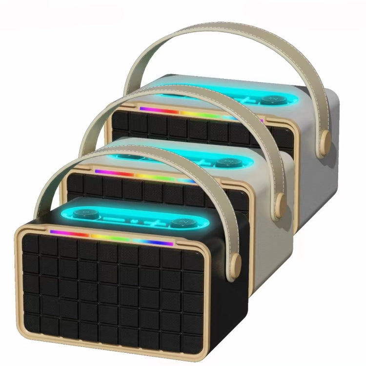 NewRixing NR8801 15W Portable Outdoor Bluetooth Speaker TWS Stereo Speaker(Gray) - HoMEdemic™ 