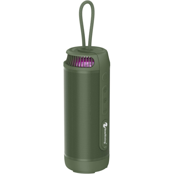 NewRixing NR9015 14W Portable IPX6 Waterproof TWS Stereo Bluetooth Speaker(Green) - HoMEdemic™ 