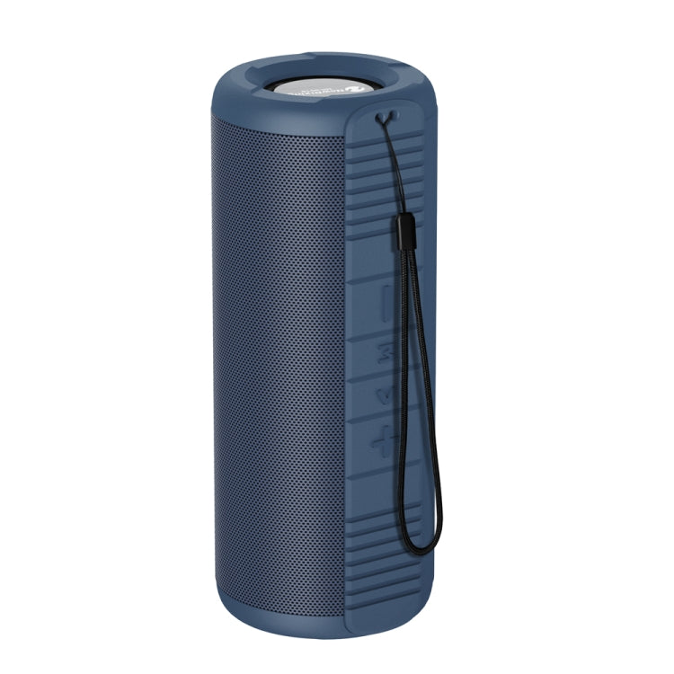 NewRixing NR9019 TWS Portable Stereo Bluetooth Speaker Support TF Card / FM(Blue) - HoMEdemic™ 