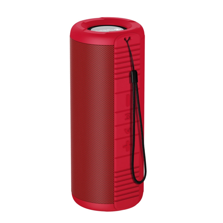 NewRixing NR9019 TWS Portable Stereo Bluetooth Speaker Support TF Card / FM(Red) - HoMEdemic™ 