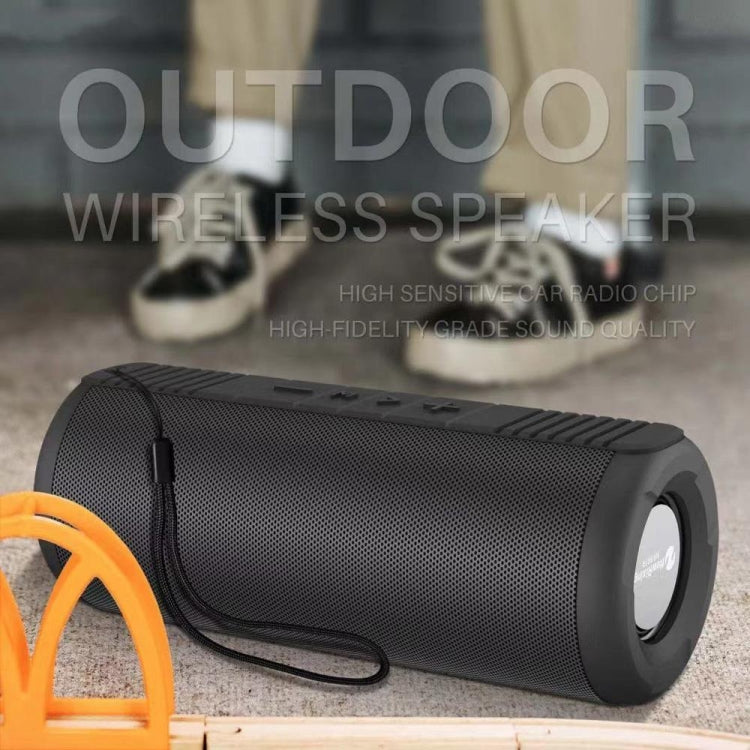 NewRixing NR9019 TWS Portable Stereo Bluetooth Speaker Support TF Card / FM(Red) - HoMEdemic™ 