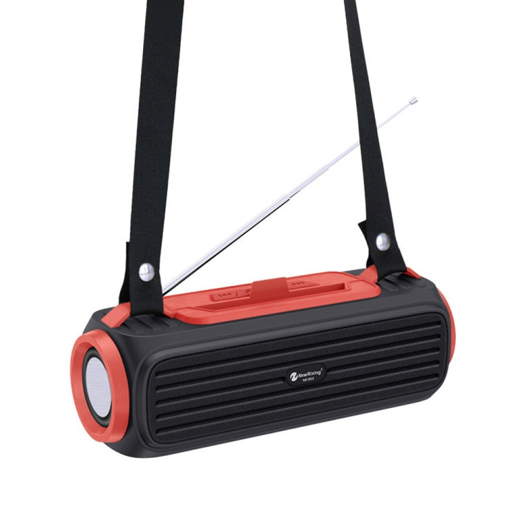 NewRixing NR903F TWS Portable Outdoor Bluetooth Speaker Support TF Card / FM(Orange) - HoMEdemic™ 
