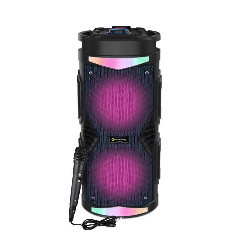 NewRixing NRG6601A Outdoor Portable Karaoke Wireless Speaker 20W Audio Amplifier With Mic(C) - HoMEdemic™ 