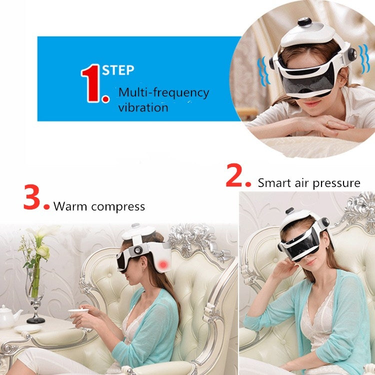 Nuotai Y10-7 Head And Eye Integrated Visual Electric Massager With MP3 Download Function - HoMEdemic™ 