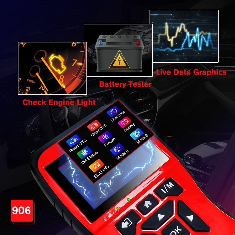OBD Car Engine Fault Detector ELM327 Car Code Reader Card(JD906) - HoMEdemic™ 