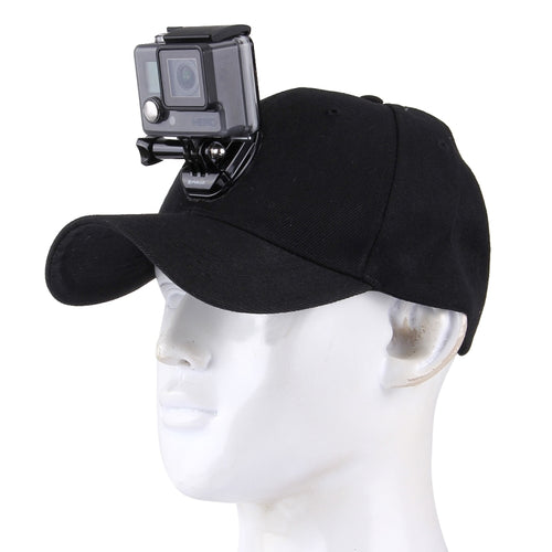 Outdoor Sun Hat Topi Baseball Cap with Camera Stand Holder Mount for GoPro & SJCAM & Xiaomi Xiaoyi Sport Action Camera - HoMEdemic™ 