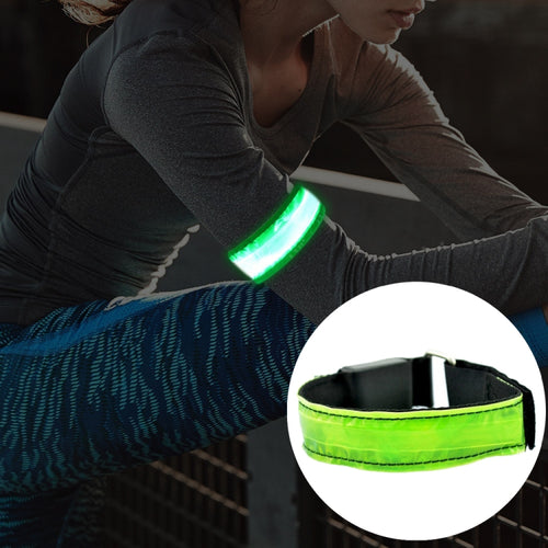 LED Flash Safety Reflective Nylon Light Rechargeable Sports Wrist Belt - HoMEdemic™ 