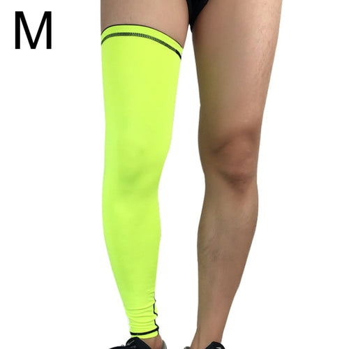 Outdoor Basketball Badminton Sports Knee Pad Riding Running Gear Long Breathable Protection Legs Pantyhose, Size: M - HoMEdemic™ 