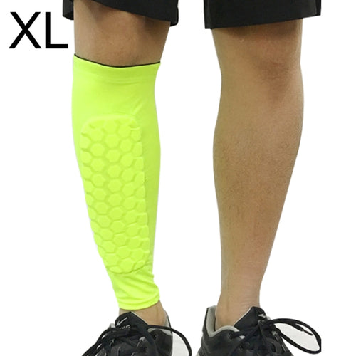 Football Anti-collision Leggings Outdoor Basketball Riding Mountaineering Ankle Protect Calf Socks Gear Protector, Size: XL - HoMEdemic™ 